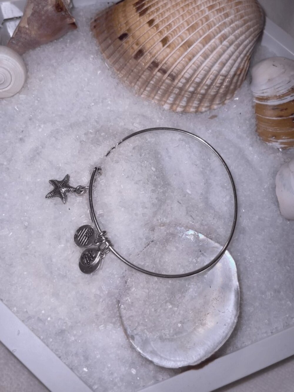 Alex and Ani - Starfish Charm Bangle